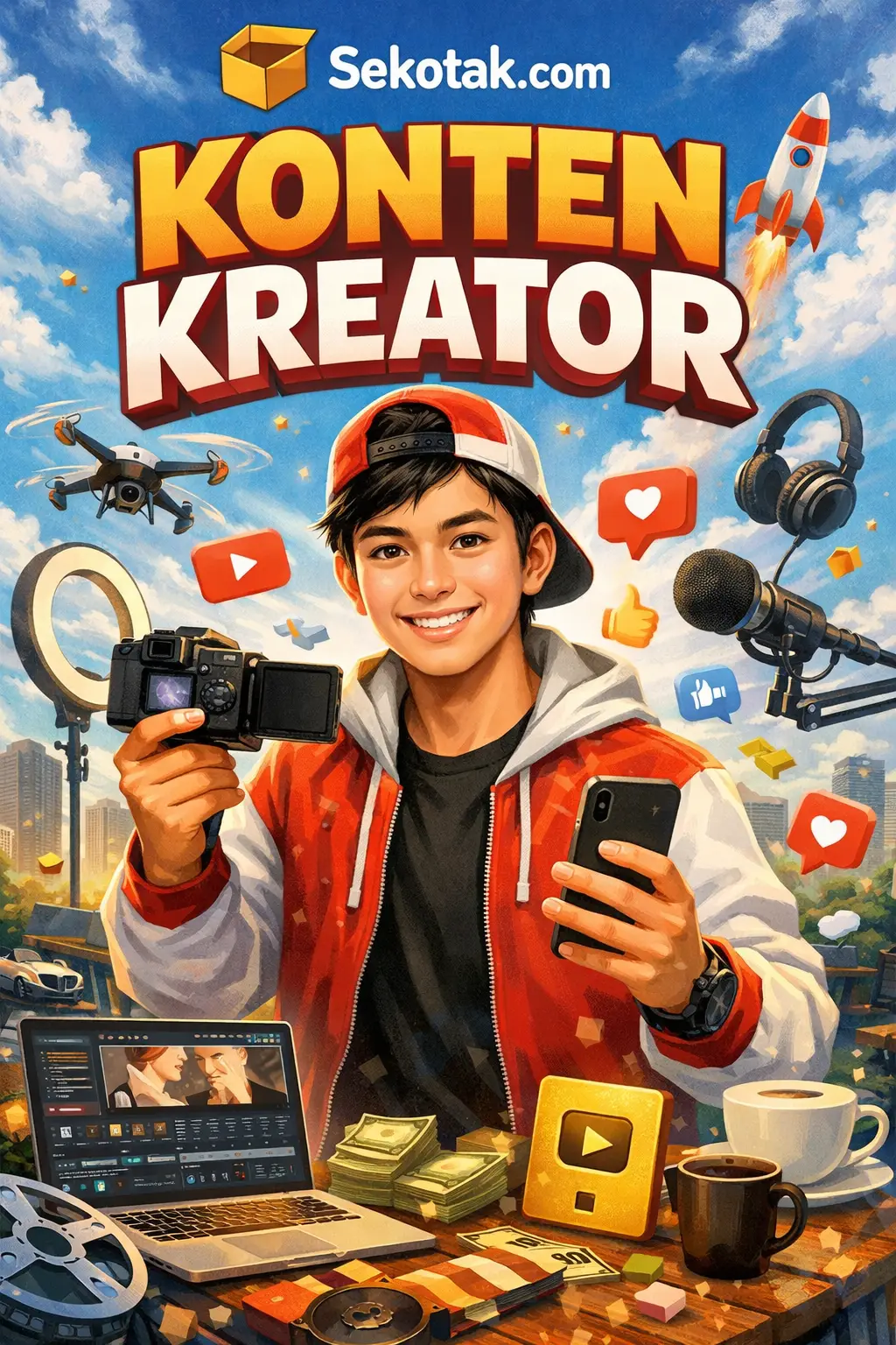 Jadi Konten Kreator